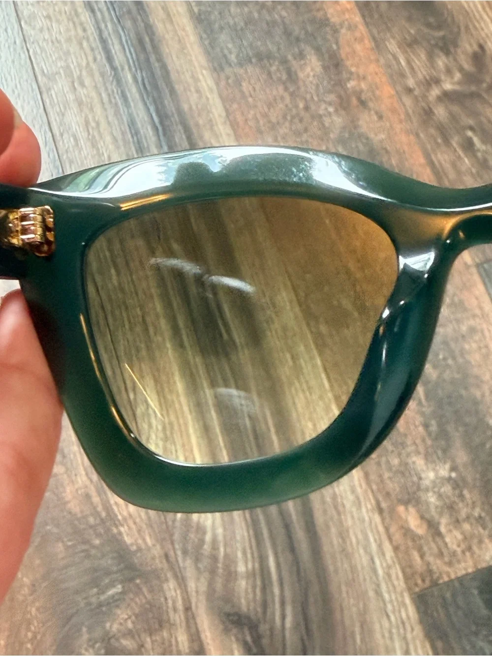 Isabel Marant Louny Translucent Green Gradient Sunglasses IM0050